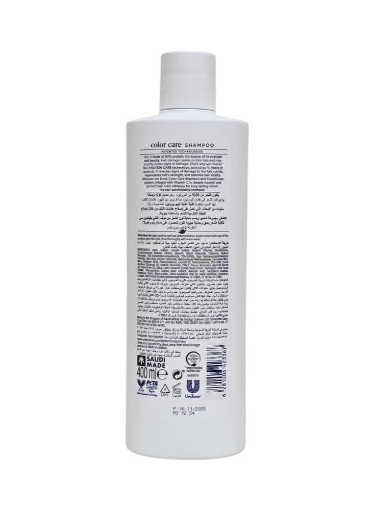 Dove Vitamin c Color care Shampoo 400ml - Image 3